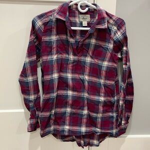 Plaid blouse